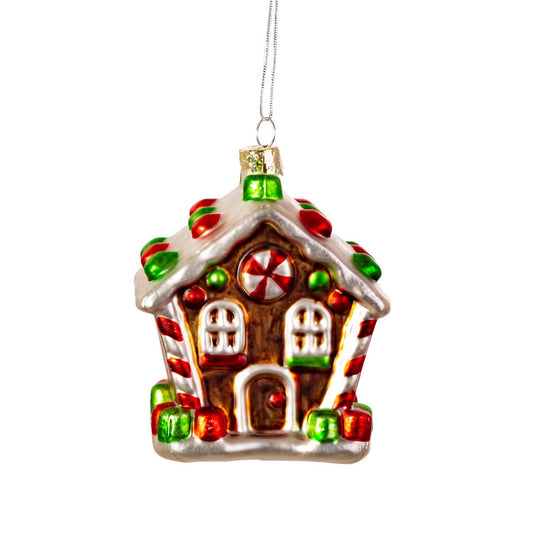Classic Gingerbread House Bauble
